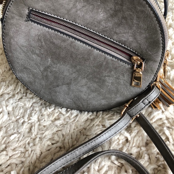 Gray shoulder Crossbody bag - Picture 4 of 6